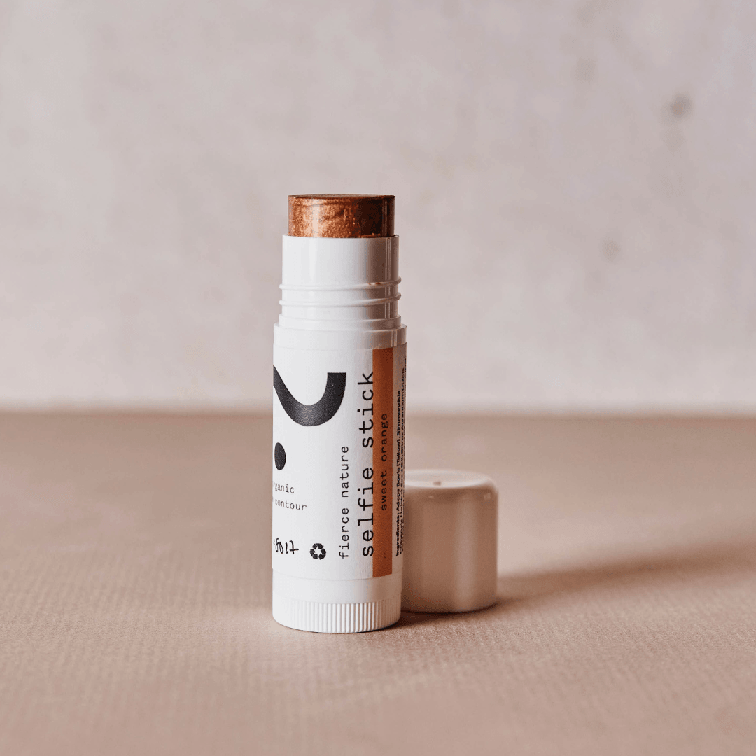 Pure Organic Tallow Bronze Shimmer Stick (Sweet Orange) - Fierce Nature