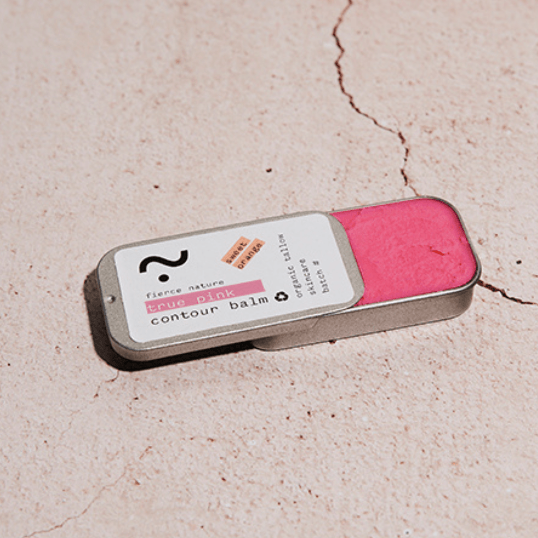 Pure Organic Tallow True Pink Contour Balm (Sweet Orange) - Fierce Nature