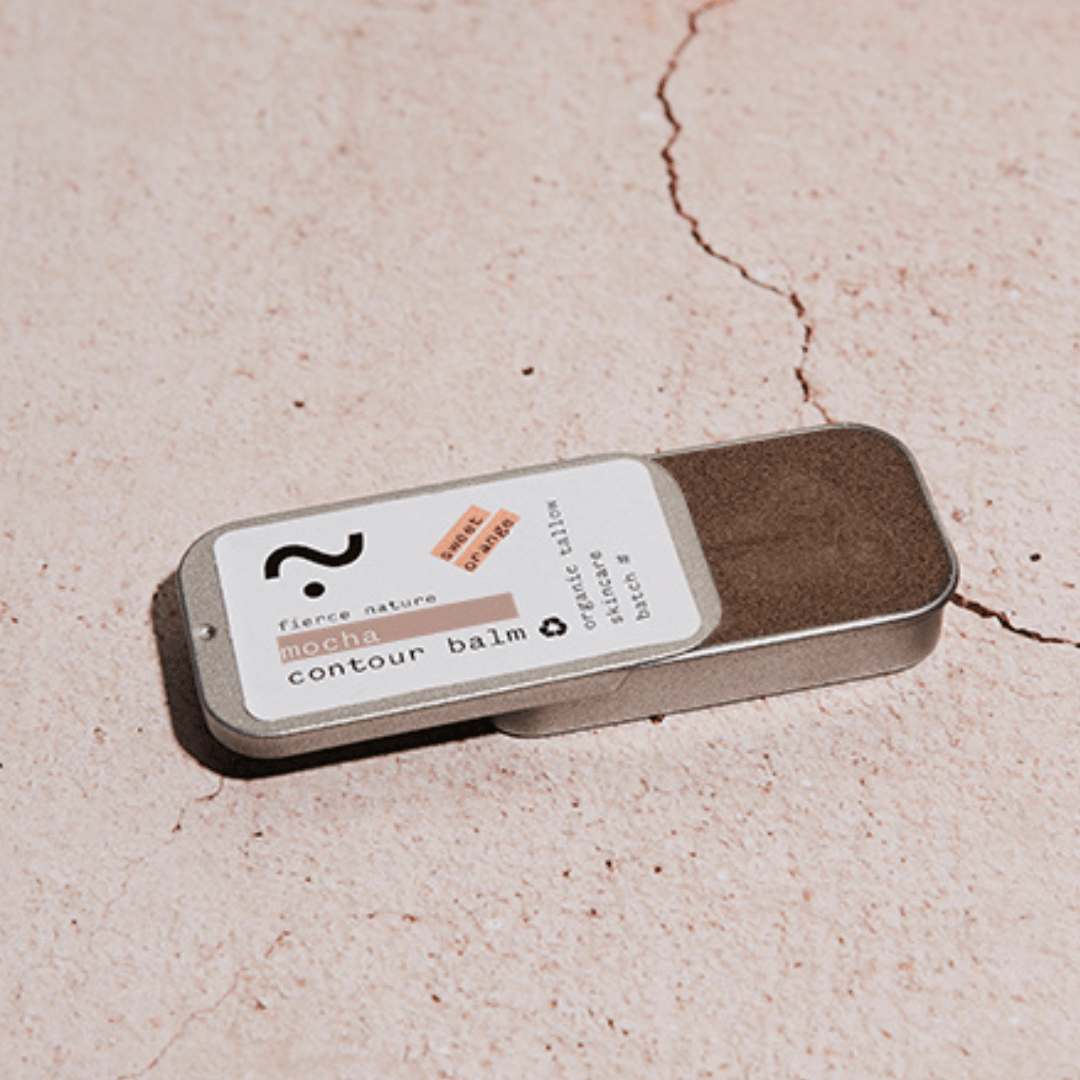 Pure Organic Tallow Mocha Contour Balm (Sweet Orange) - Fierce Nature
