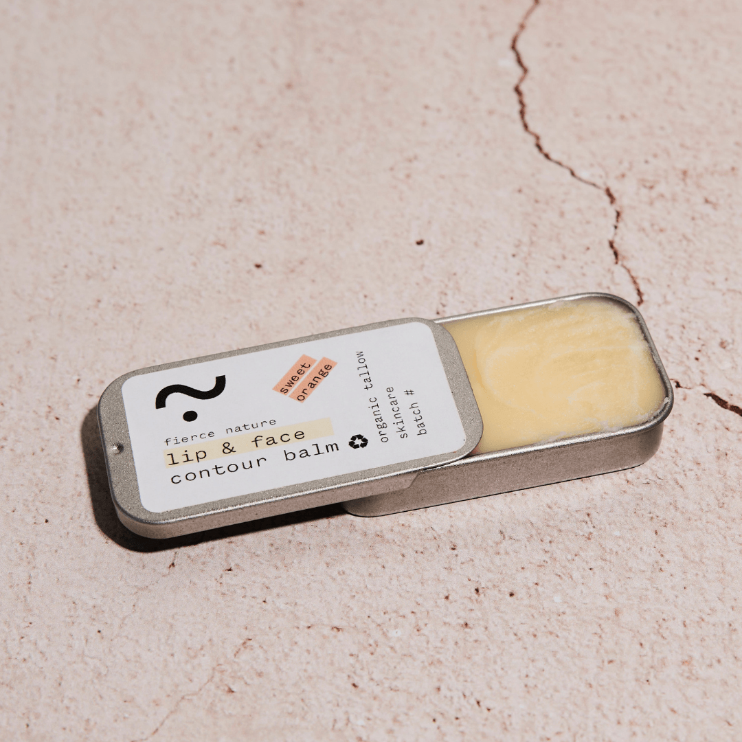 Pure Organic Tallow Everyday Balm (Sweet Orange) - Fierce Nature