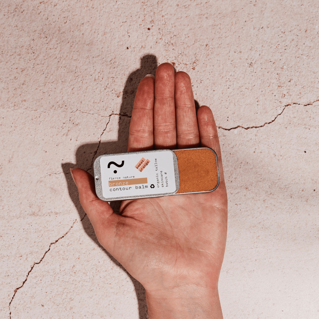 Pure Organic Tallow Bronze Contour Balm (Sweet Orange) - Fierce Nature