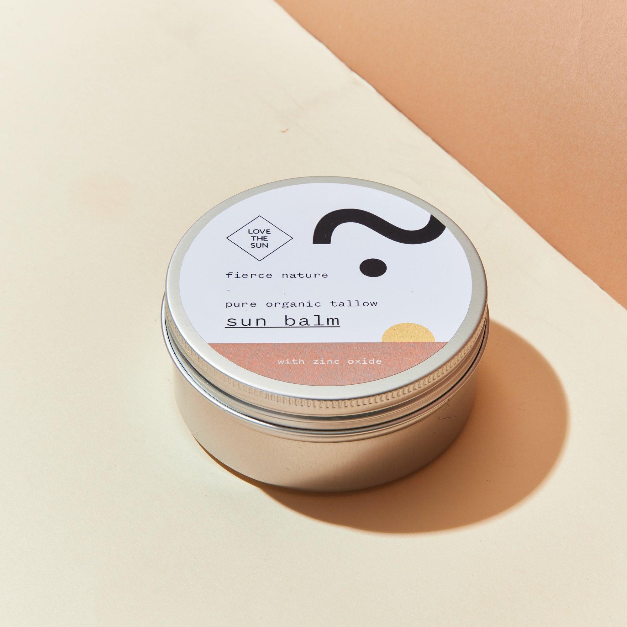 Pure Organic Tallow Sun Balm - Fierce Nature
