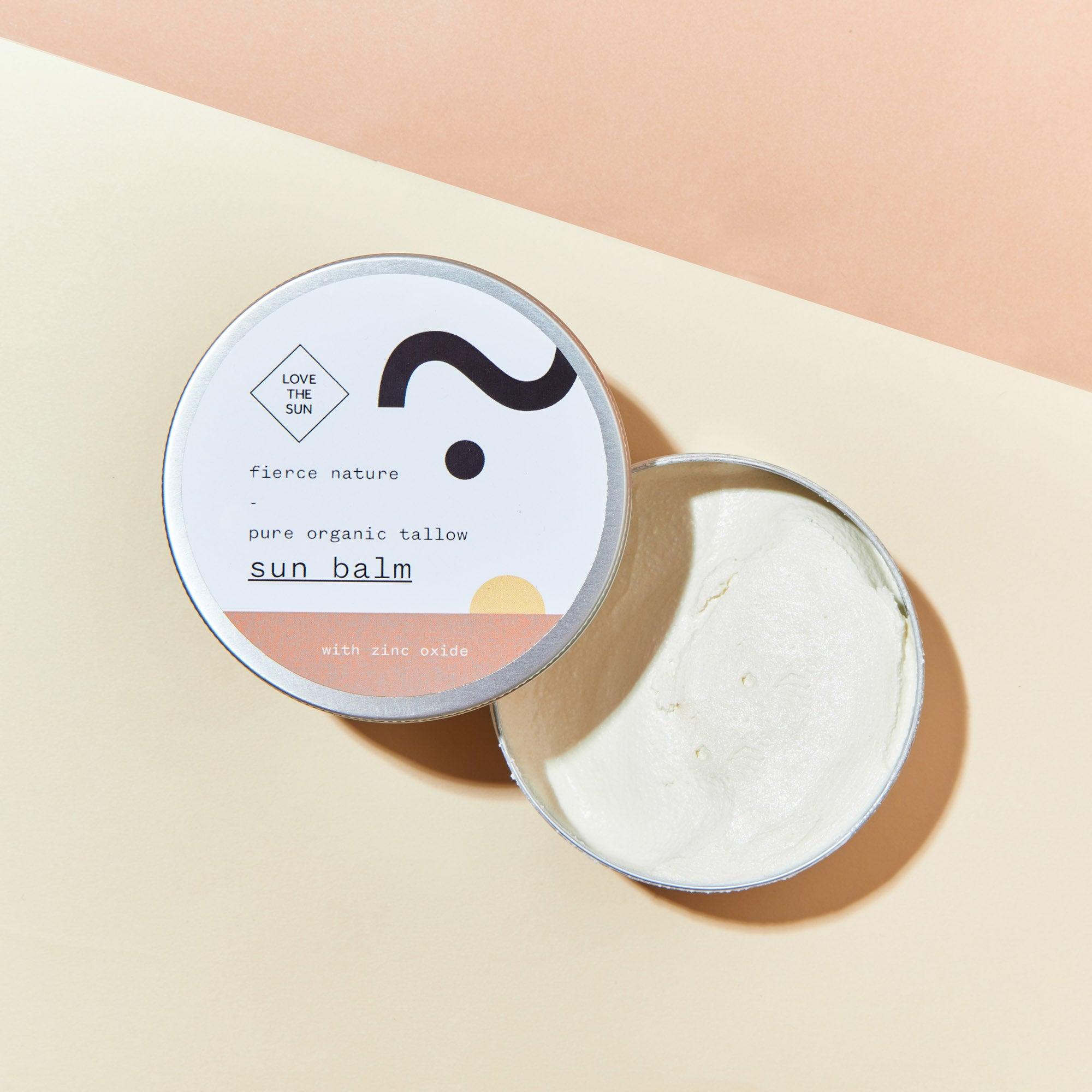 Pure Organic Tallow Sun Balm - Fierce Nature