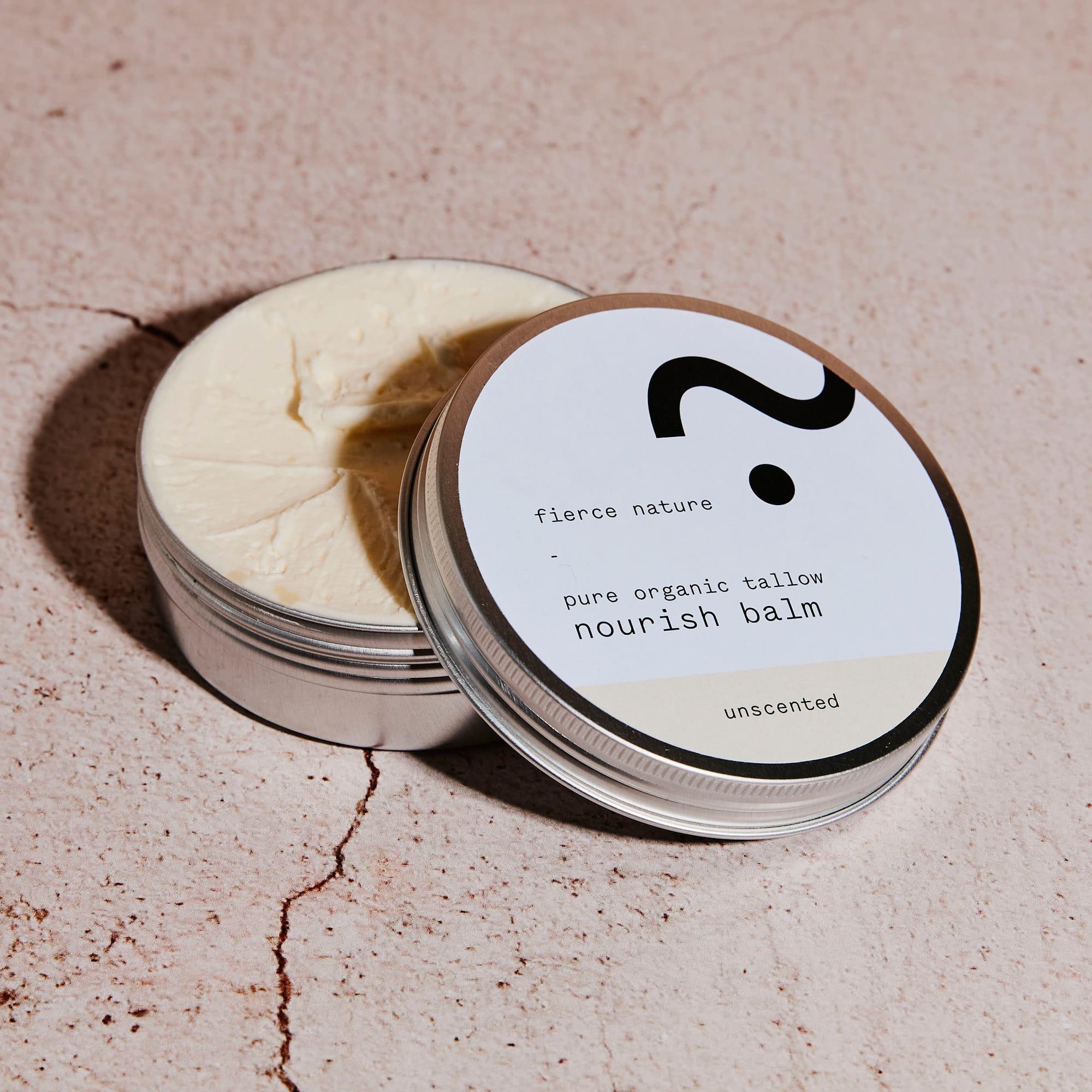 Pure Organic Tallow Skincare Bundle (Unscented) - Fierce Nature