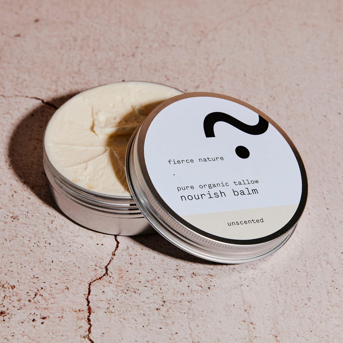 Pure Organic Tallow Nourish Balm (Unscented) - Fierce Nature